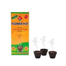 GT Flower Pot Cup Sambrani